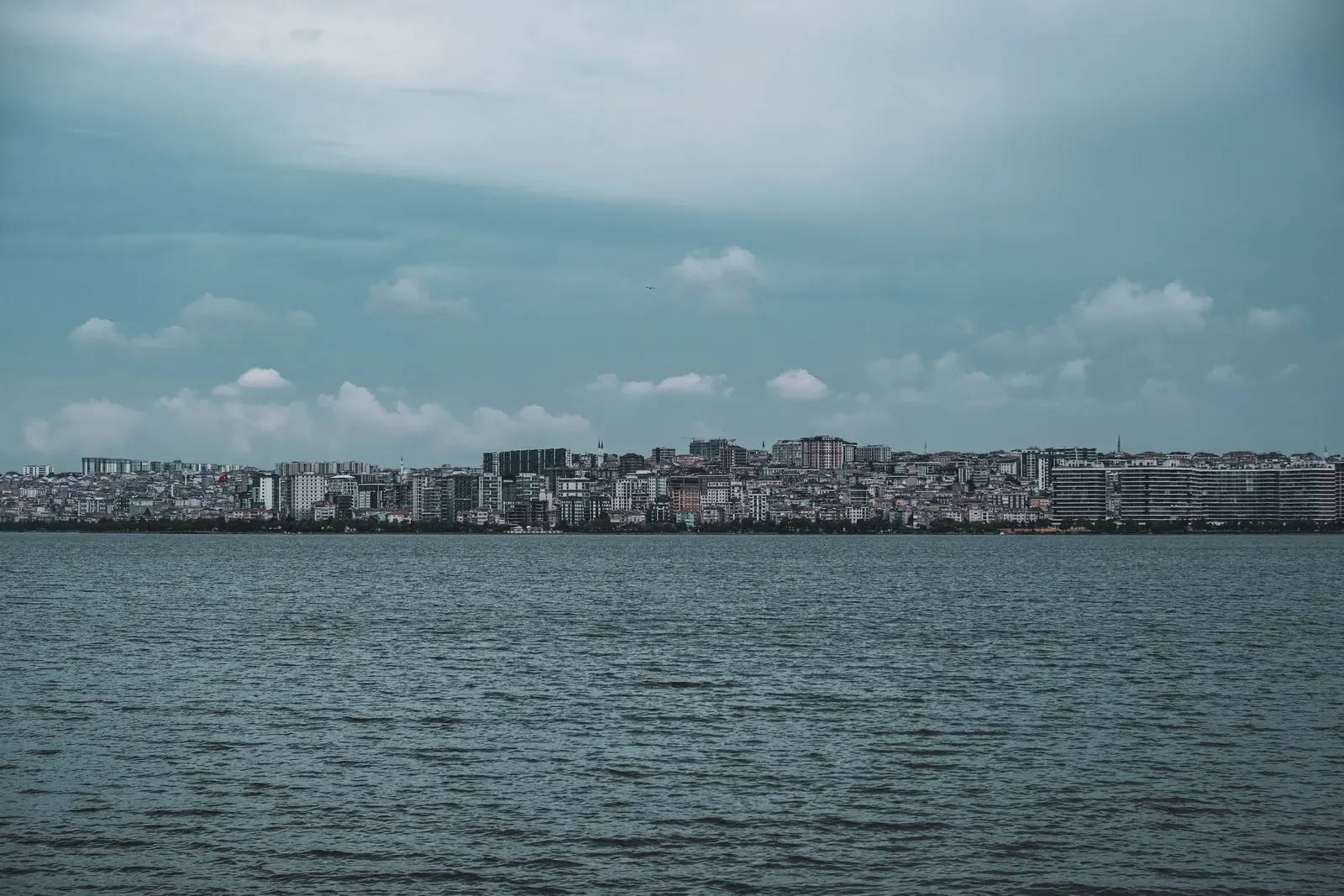 Istanbul v Turecku s historickou architekturou