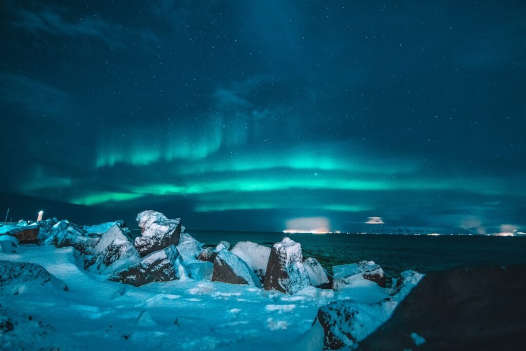 Island je ideální místo pro sledování polární záře